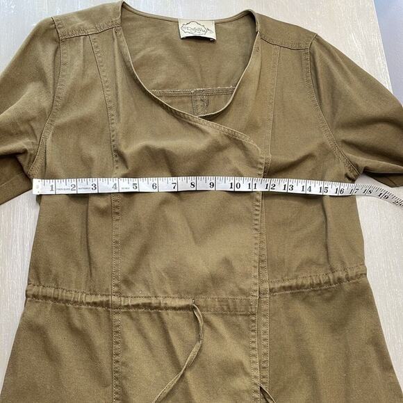 Y2K canvas embroidered jacket/cardigan - Picture 6 of 11